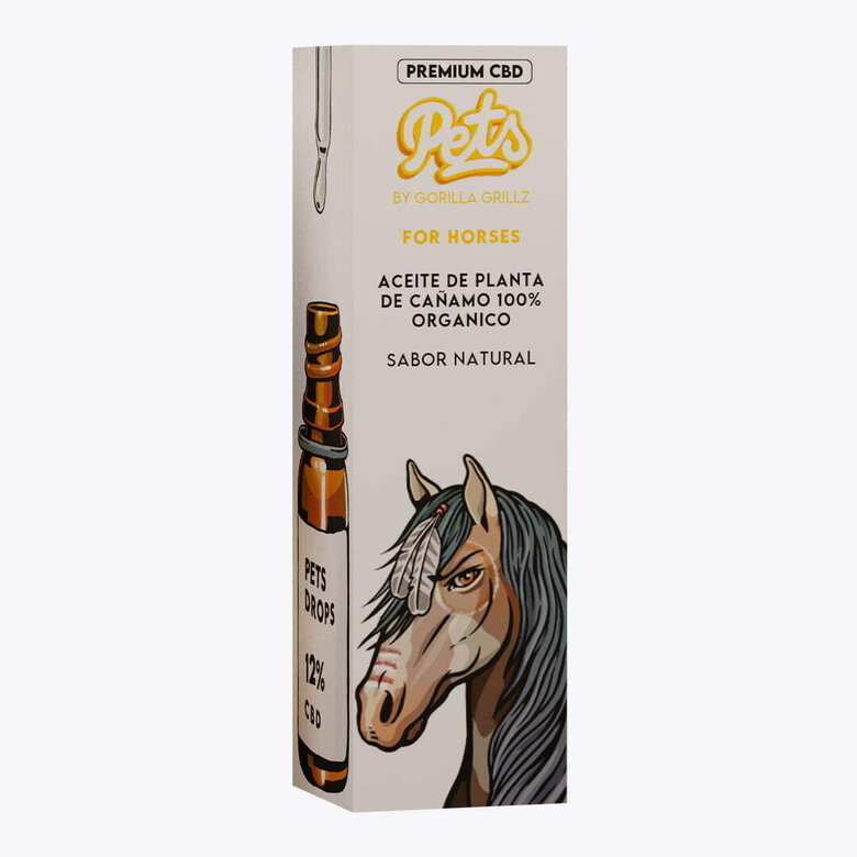 Aceite CBD PETS 12% para caballos, , large image number null