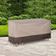 Outsunny Funda para Muebles de Jard&iacute;n 600D Oxford Protecci&oacute; contra el Polvo los Rayos UV Cubierta para Mobiliario Exterior 127x72x76 cm para Mesas Sillas Sof&aacute;s Marr&oacute;n, , large indicador imagen numero 2