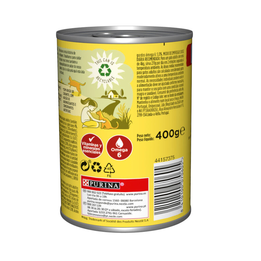 400 g Friskies Adult Buey e h&iacute;gado en Pat&eacute; lata para gatos, , large Imagen numero 2