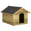 Vidaxl caseta de madera para perros, , large indicador imagen numero 1