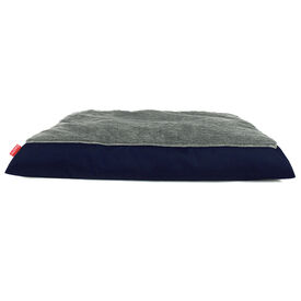 Gauty Cama Redonda Tela Impermeable y pelo  Azul y gris para Perros y Gatos 