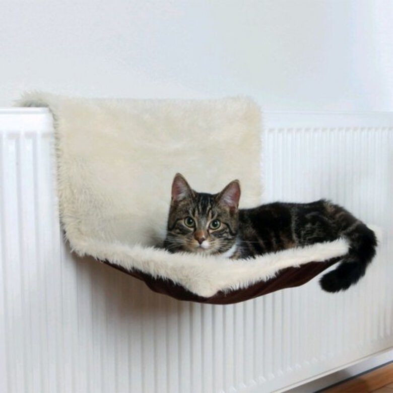 Cama de radiador para gatos color Crema, , large image number null