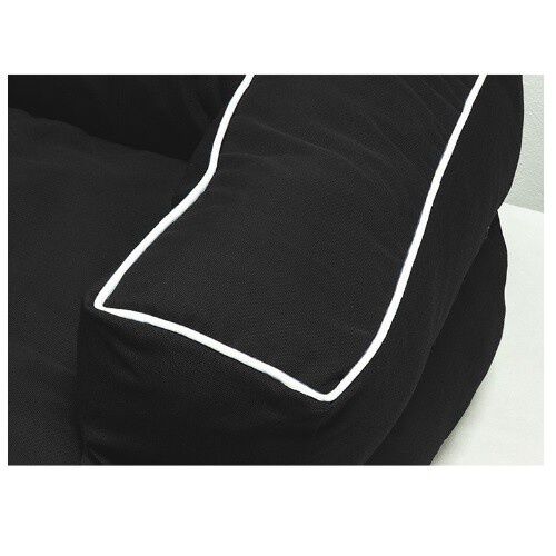 Confort pet sofa florida impermeable negro para perros, , large Imagen numero 3