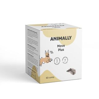 Animally complemento alimenticio MOVE PLUS para mascotas