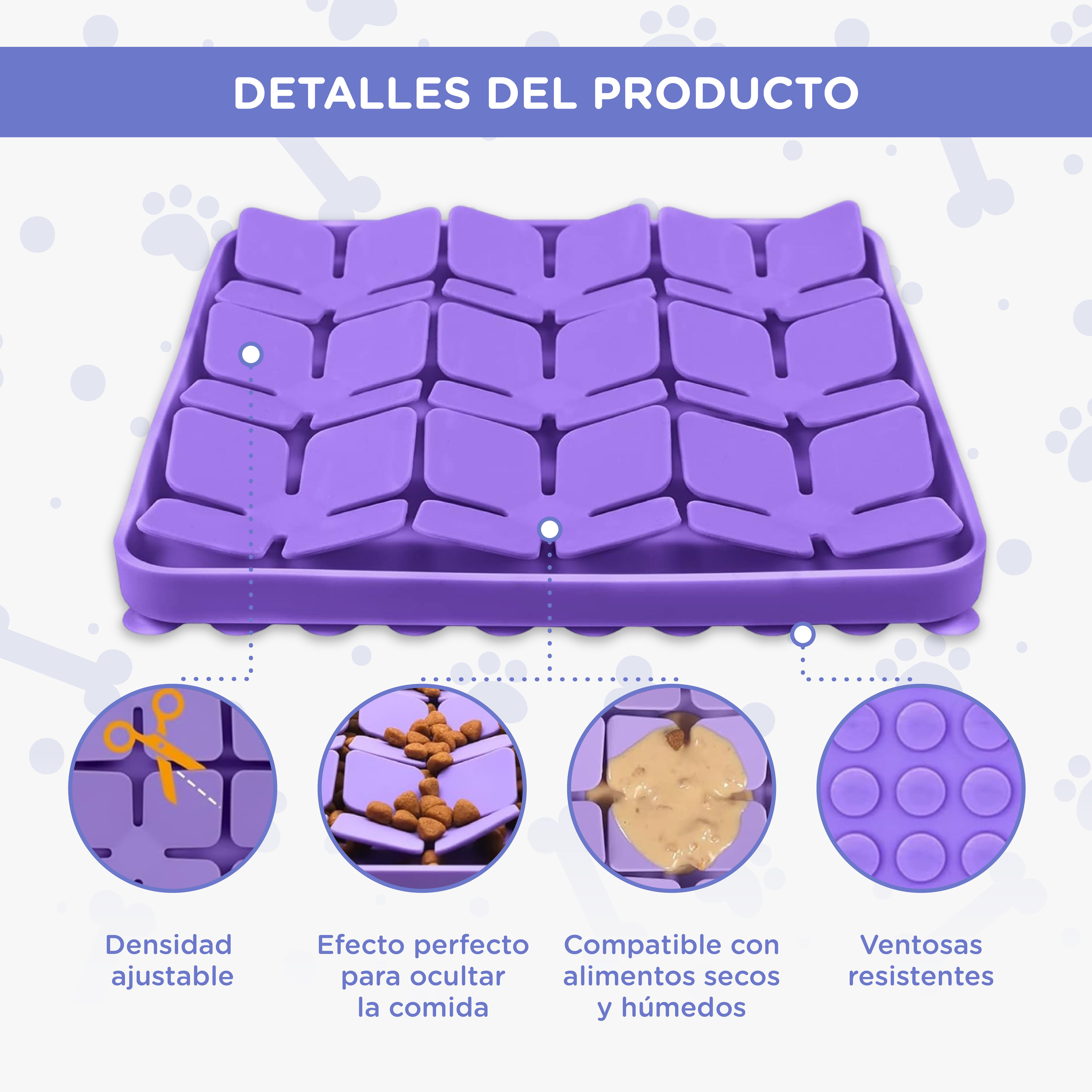 TheKingPet Alfombra Olfativa Interactiva Silicona para perros thumbnail