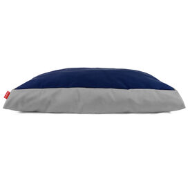 Gauty Cama Tela de sarga - Gris y azul oscuro para Perros y Gatos 
