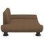 vidaXL Cama para perros de tela marrón 70x45x28 cm, , large indicador imagen numero 3