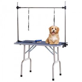 Mesa PawHut de aseo de peluquería canina cepillado de exhibición