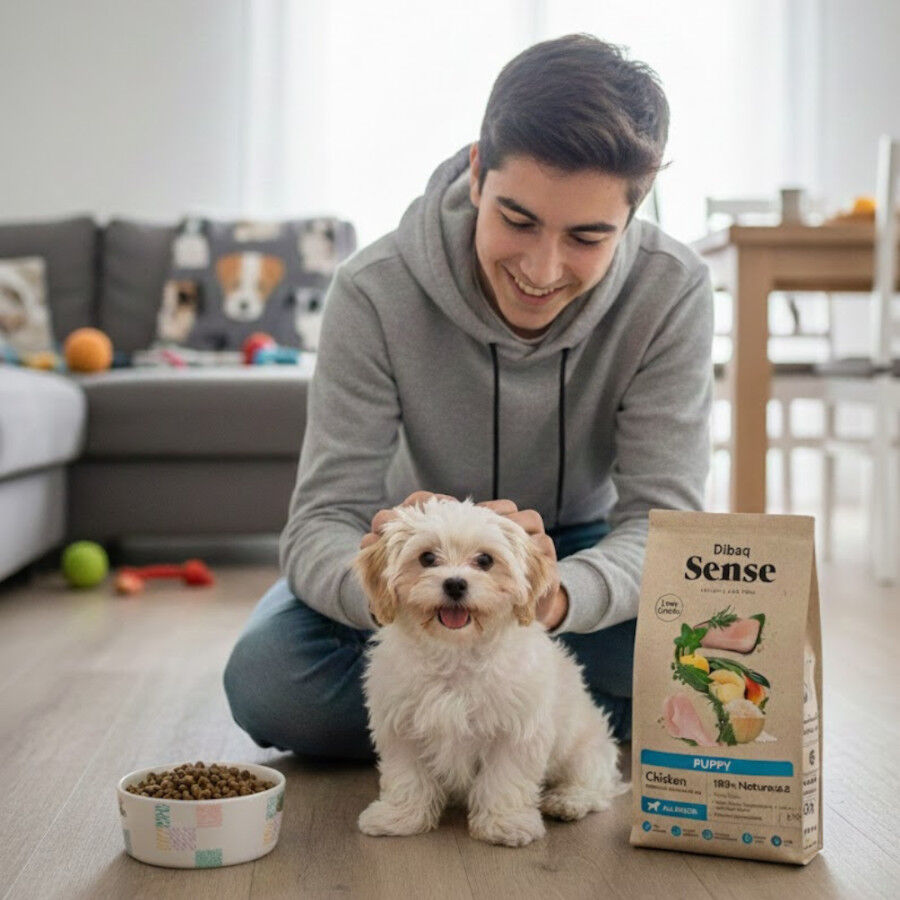 12 kg Dibaq Sense Low Grain Puppy Pollo Pienso para perros, , large Imagen numero 3