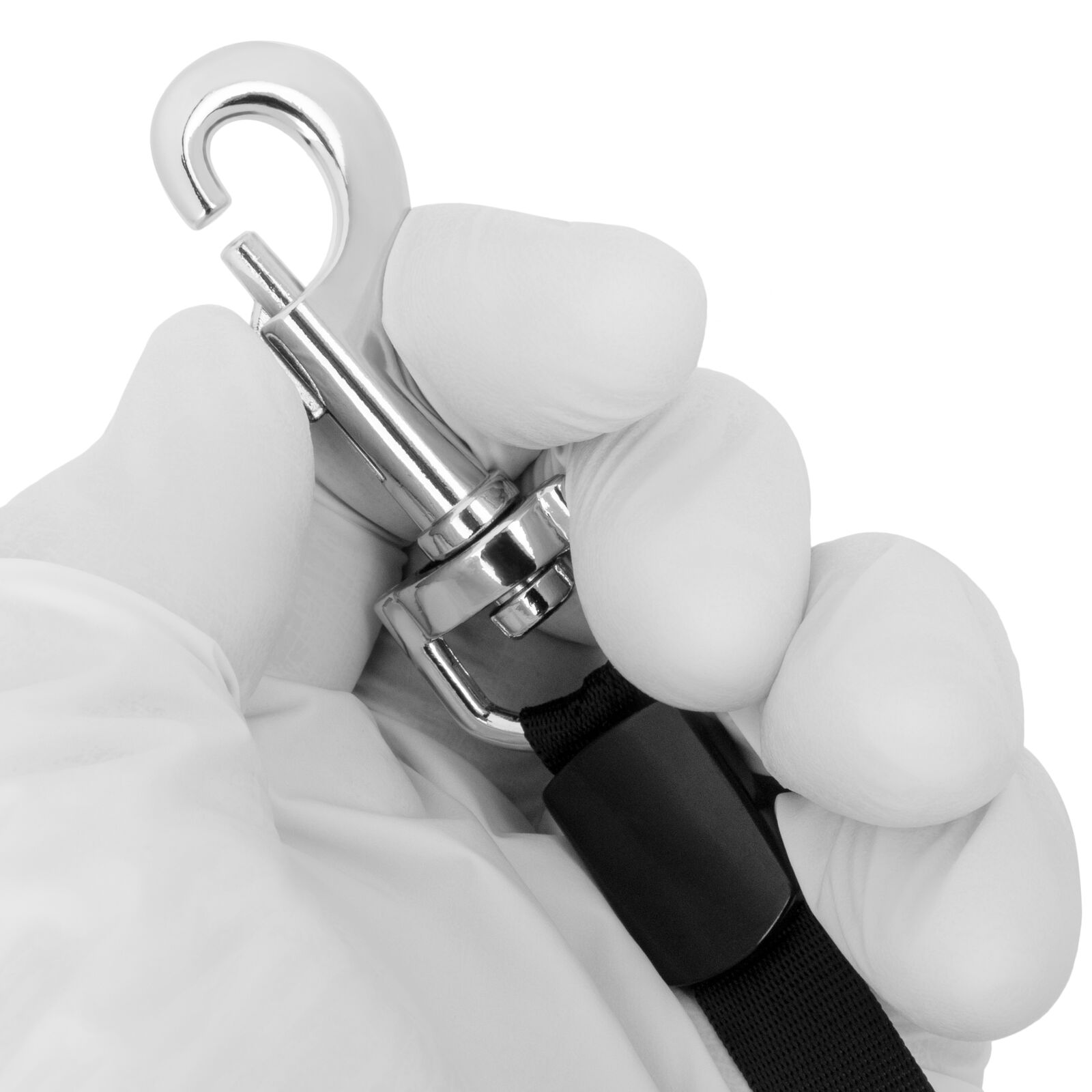 Correa extensible para mascotas color azul con dispensador de bolsas, , large Imagen numero 5