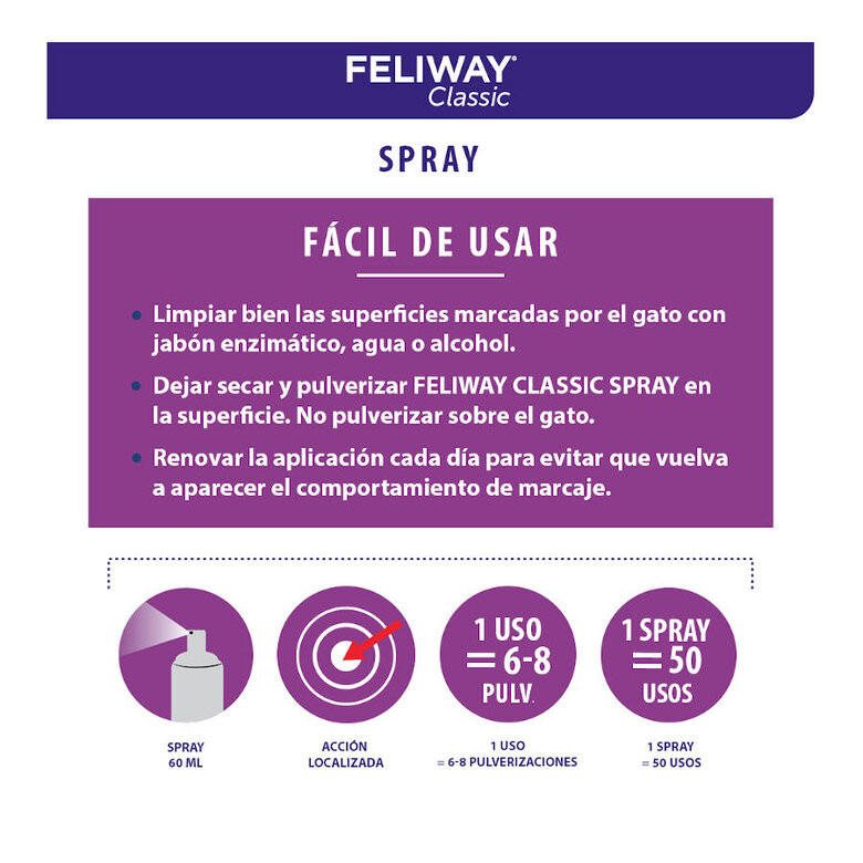Feliway Spray tranquilizante para gatos, , large image number null