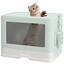 PawHut Arenero para Gatos Verde, , large indicador imagen numero 1