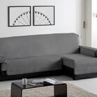 Cubre Sofa Acolchado Chaise Longue Derecho color Gris Oscuro, , large image number null