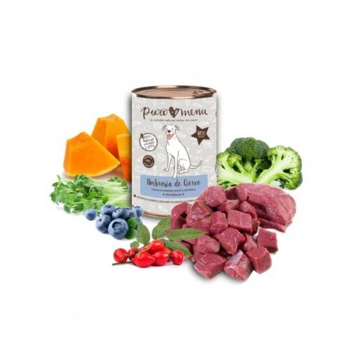 Puromenu comida h&uacute;meda sabor ciervo para perros , , large Imagen numero 1