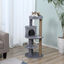 PawHut Árbol para Gatos Gris, , large indicador imagen numero 2