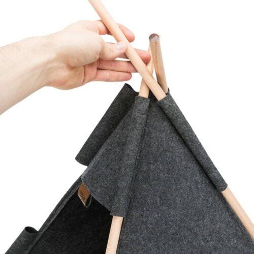 Cueva para mascotas color Negro thumbnail