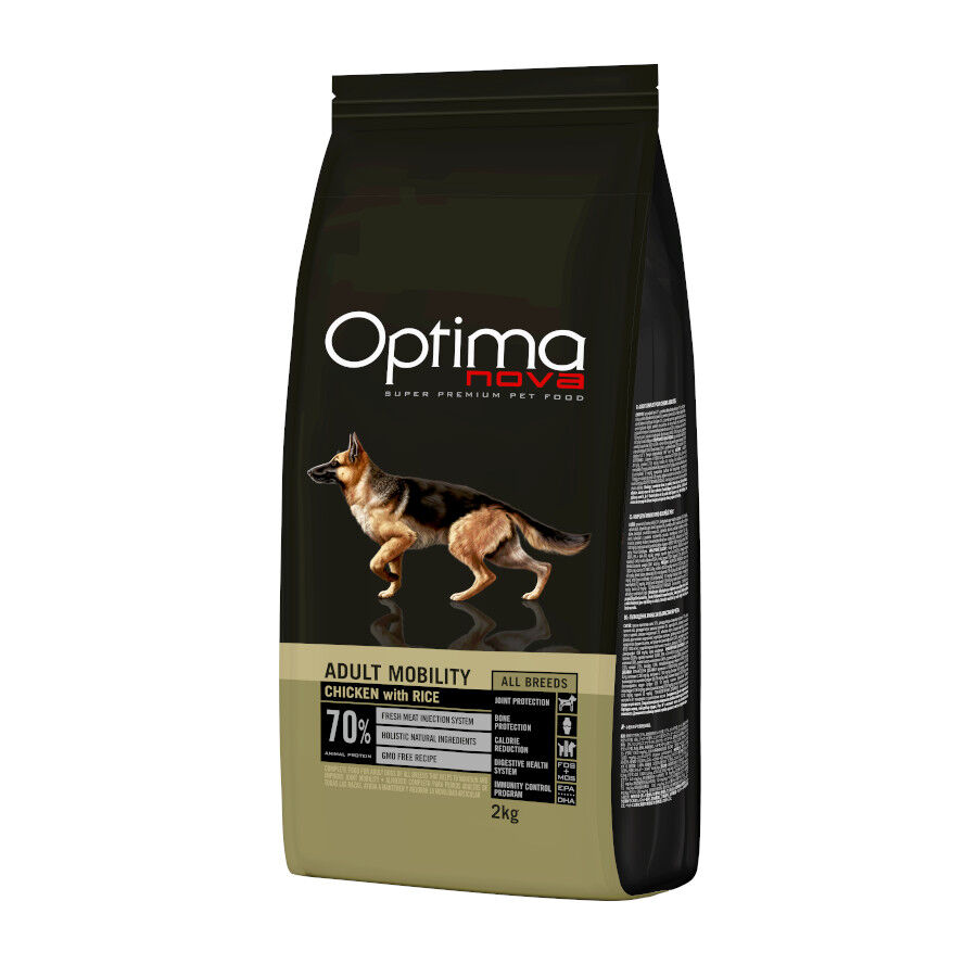 12 kg Optima Nova Adult Mobility Pollo pienso para perros, , large Imagen numero 1