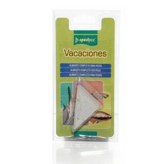 Bloques de comida de vacaciones para peces
