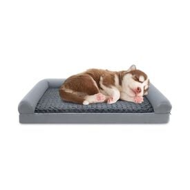 COSTWAY Cama Ortop&eacute;dica Gris para perros
