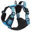 vidaXL Arnés para perros con bandas reflectantes ajustables azul M, , large indicador imagen numero 9