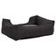 Vidaxl sofá acolchado rectangular con cojín gris oscuro para perros, , large indicador imagen numero 10