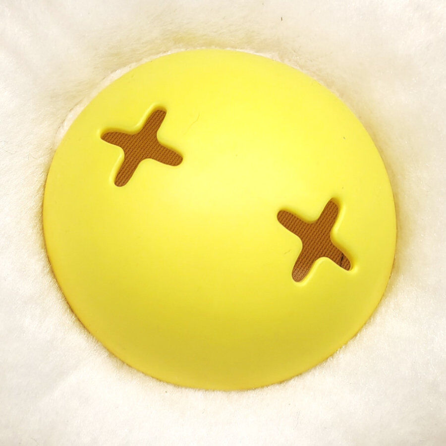 Tootoy! Comfort Fried Egg Cuddler peluche portagolosinas para perros thumbnail