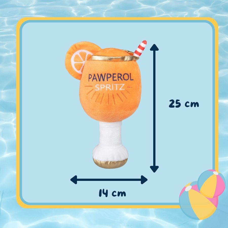 Summer Vibes Pawperol Spritz Peluche Juguete para perros, , large Imagen numero 4