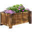 Outsunny Jardinera Madera Natural, , large indicador imagen numero 1