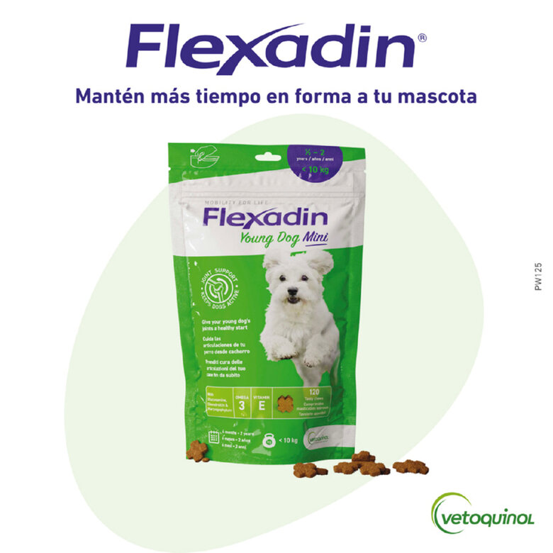 Vetoquinol Flexadin Young Mini Condroprotector para perros, , large image number null
