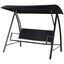Columpio tipo mecedora Outsunny para jardin color Ratan, , large indicador imagen numero 2