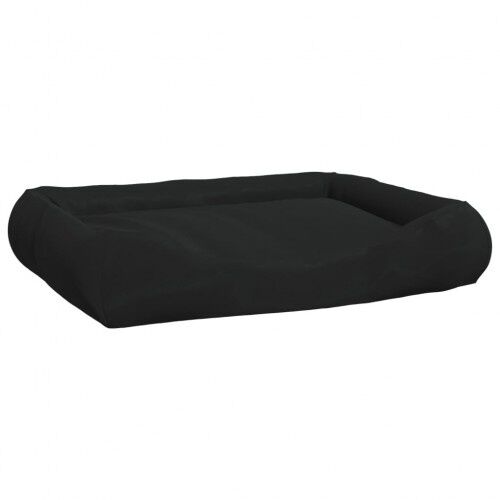 Vidaxl cama rectangular acolchada negro para mascotas, , large Imagen numero 1
