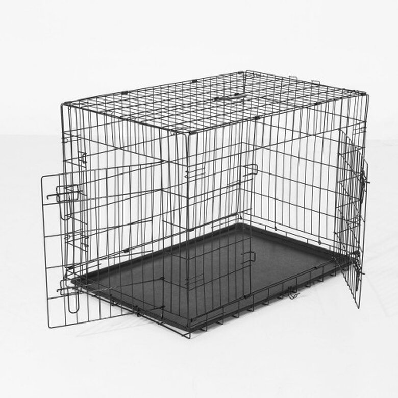Transportín PawHut ABS para perros color Negro, , large image number null