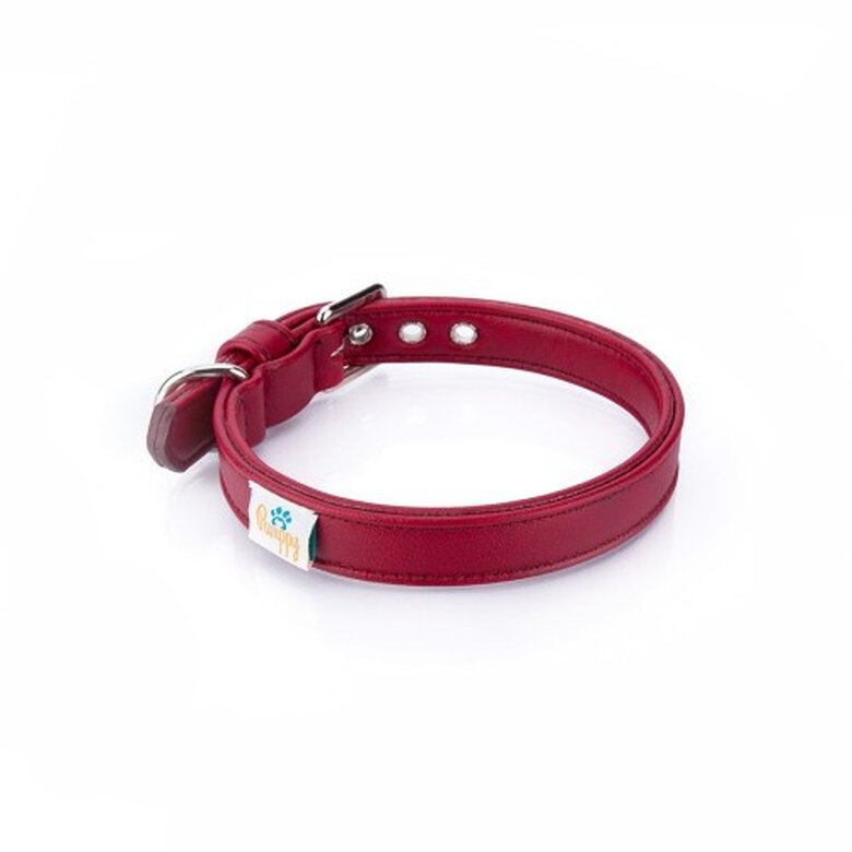 Collar de cuero vegano Pamppy Cher color Rojo, , large image number null