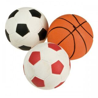 Pelota de deportes para perros color Variado