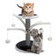 Nobleza &ndash; Poste rascador para gatos de sisal con juguete. Peque&ntilde;o, Medidas: L35*W35*H44CM, , large indicador imagen numero 1