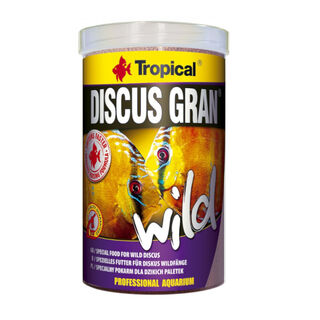 Tropical Discus Gran Wild Gránulos para peces cíclidos