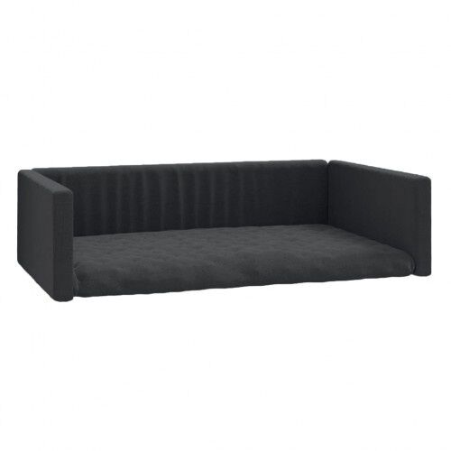 Vidaxl cama de maletero negro para perros, , large Imagen numero 11