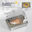 PawHut Arenero para Gato Gris Claro, , large indicador imagen numero 5