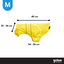 Gotoo Impermeable Reflectante Amarillo para perros, , large indicador imagen numero 4