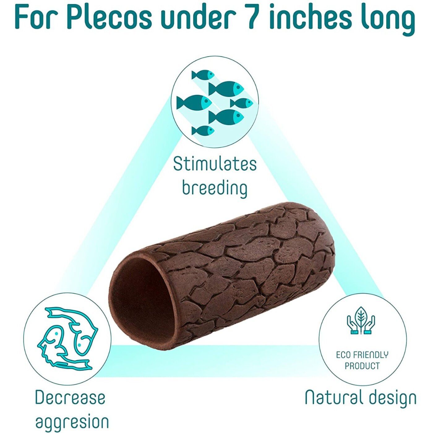 TM Plecoceramics cueva Natural Pequeña para acuarios thumbnail