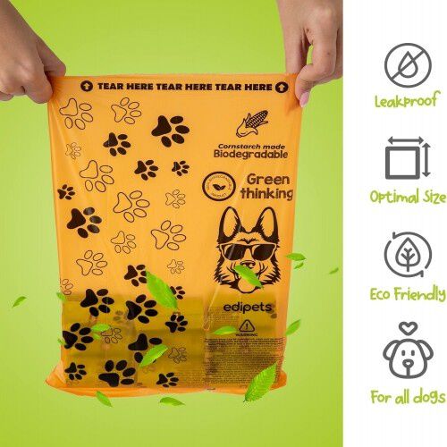 Edipets bolsas de heces biodegradables para perros thumbnail