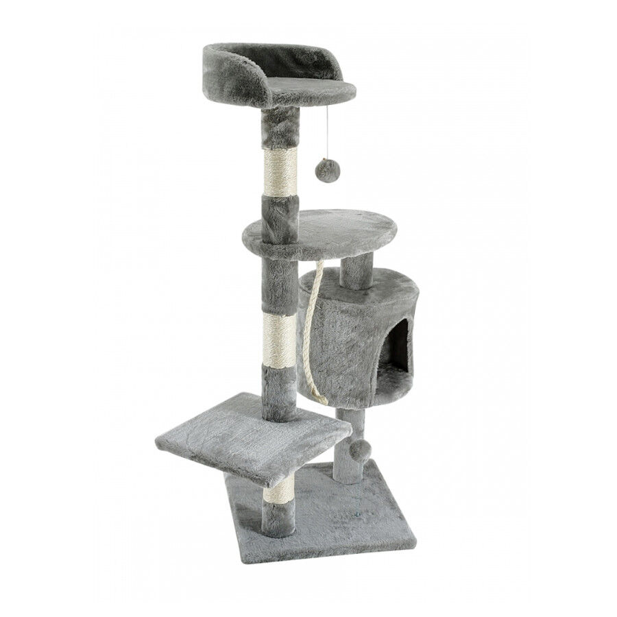 Mobiclinic Arbol rascador Gris oscuro para gatos mediano thumbnail