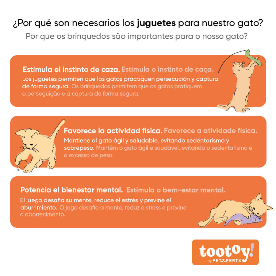 Tootoy! Pelota Interactiva con Rat&oacute;n para gatos, , large Imagen numero 7