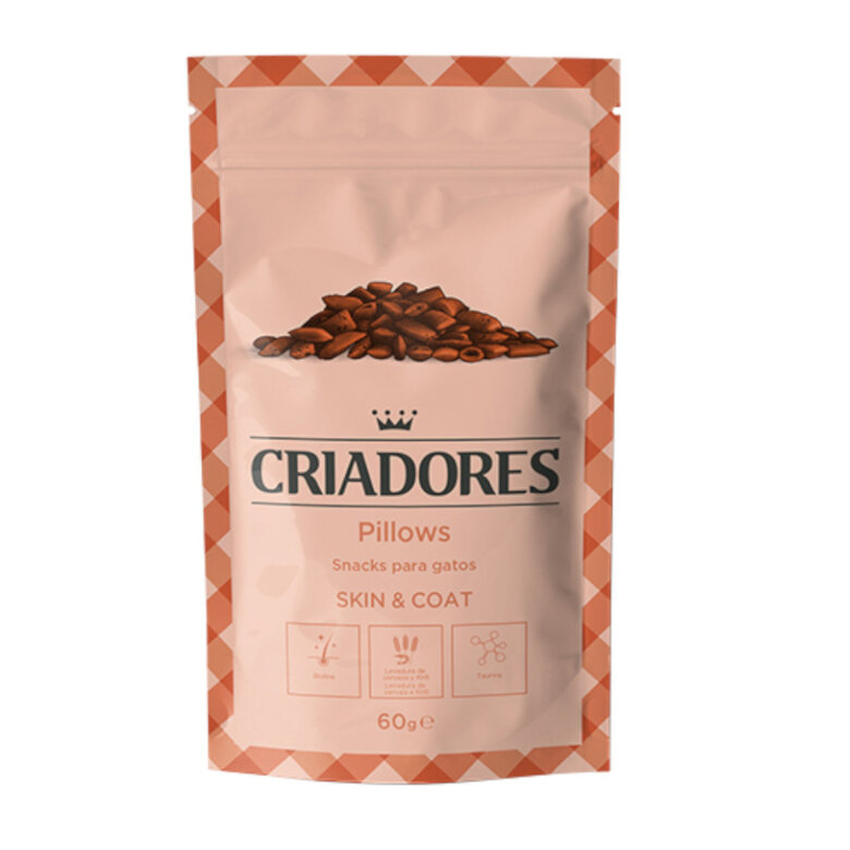 Criadores Skin & Coat snack para gatos, , large image number null