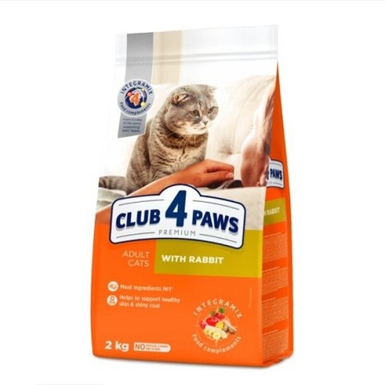 Club 4 Paws Pienso seco para gatos Conejo, , large image number null