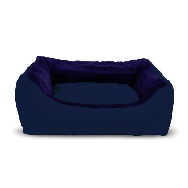 Cama para Perros y Gatos GAUTY Tela Impermeable y pelo (Azul - 115 x 90 cm), , large Imagen numero 1