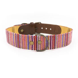 Ladran Gaucho Collar Toby rosa  para perros