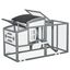 PawHut gallinero abatible de madera para exterior, , large indicador imagen numero 2