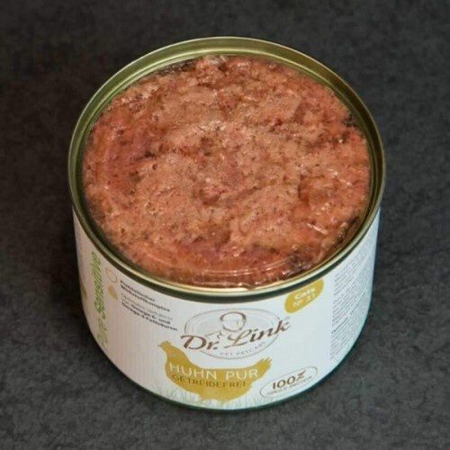 Dr. Link Pure Sensitive Huhn Pur Pollo Lata para gatos, , large Imagen numero 2