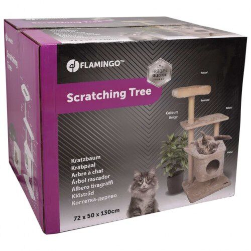 Rascador para gato color Beige, , large Imagen numero 4